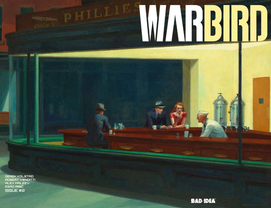 Warbird #2 Cover C Eward Hopper Edward Hopper Old Masters Variant