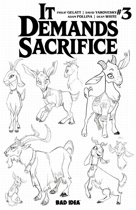 It Demands Sacrifice #3 Cover C Adam Pollina Design Variant