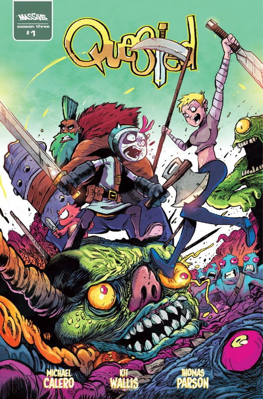 Quested #1 Cover B Kit Wallis Variant