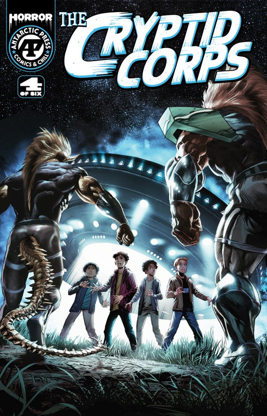 The Cryptid Corps #4 Cover B Max Bertolini Variant