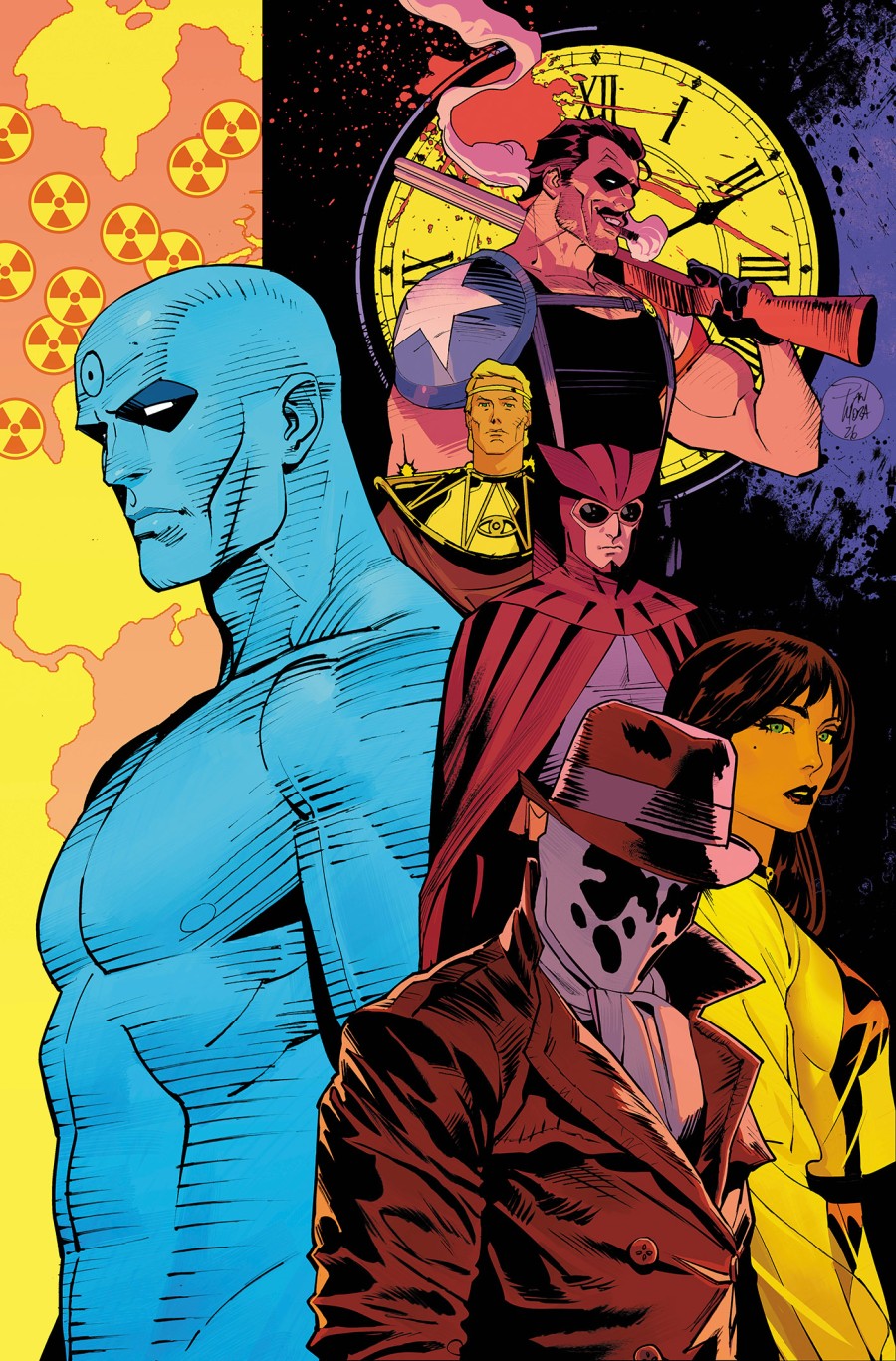 Detective Comics #1115 Cover D Dan Mora Watchmen 40th Anniversary Variant