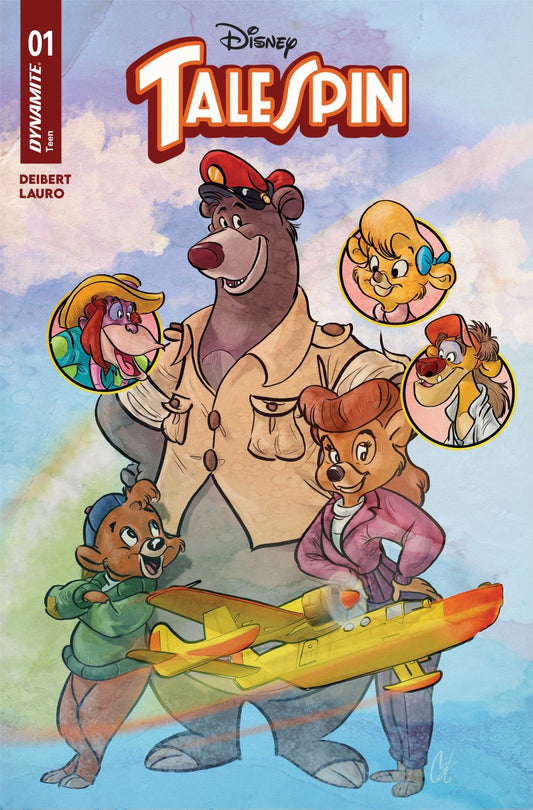 TaleSpin #1 Cover E Cat Staggs Foil Variant