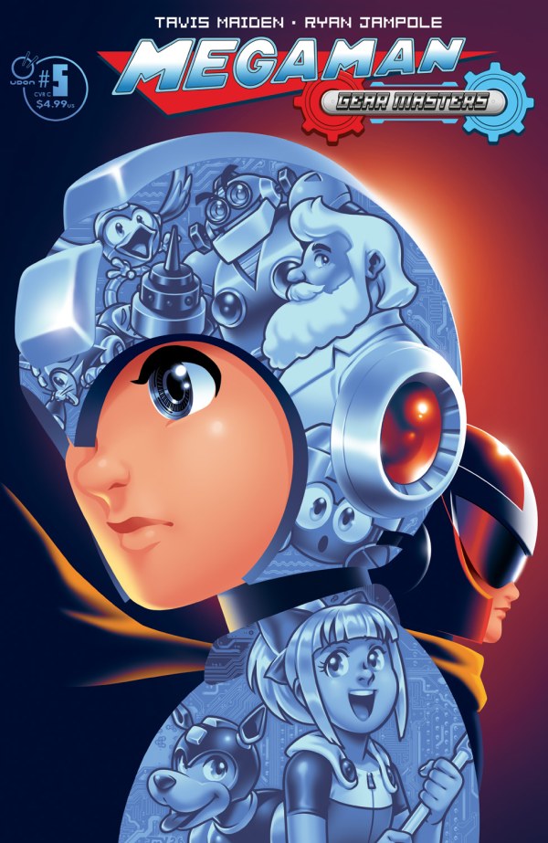 Mega Man: Gear Masters #4 Cover C Jorge M. Velez Variant