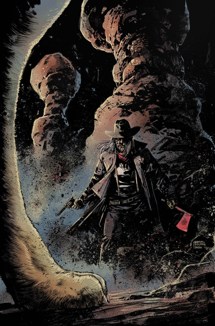 Jonah Hex and the Shadow of Death #2 Cover C Gabriel Hardman Variant