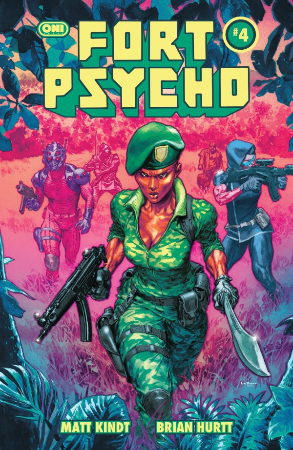 Fort Psycho #4 Cover B Lewis LaRosa Variant