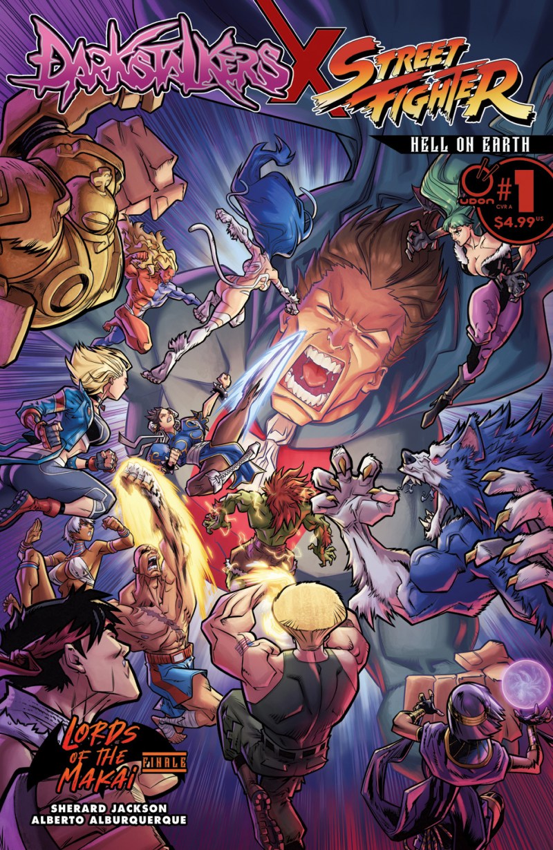 Darkstalkers X Street Fighter: Hell on Earth #1