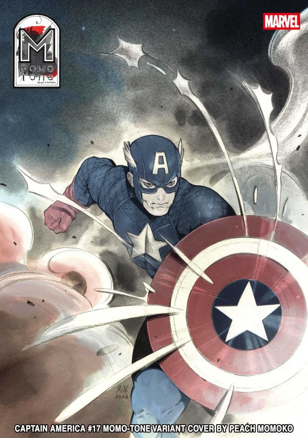 Captain America #17 Peach Momoko Momo-Tone Variant