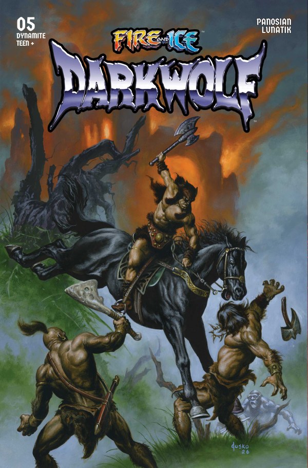 Fire and Ice: Darkwolf #5 Cover C Joe Jusko Variant
