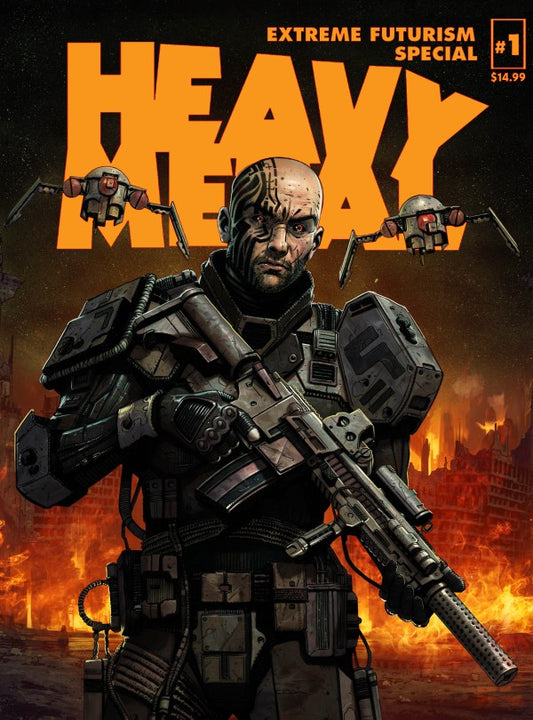 Heavy Metal Extreme Futurism Special #1 Cover B Sedat Oezgen Variant