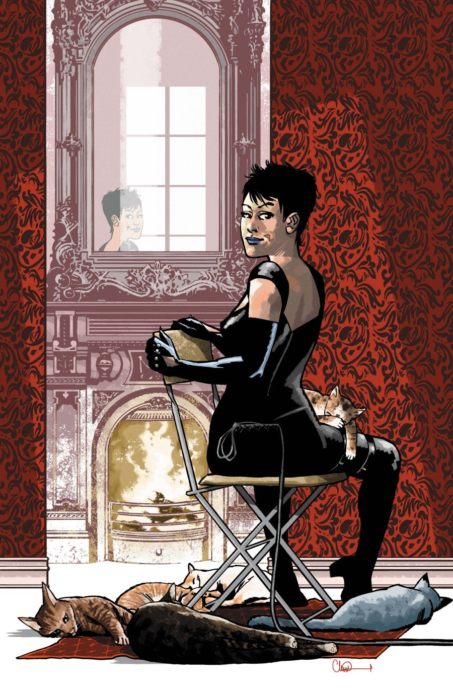 Catwoman #93 Cover C Charlie Adlard Variant