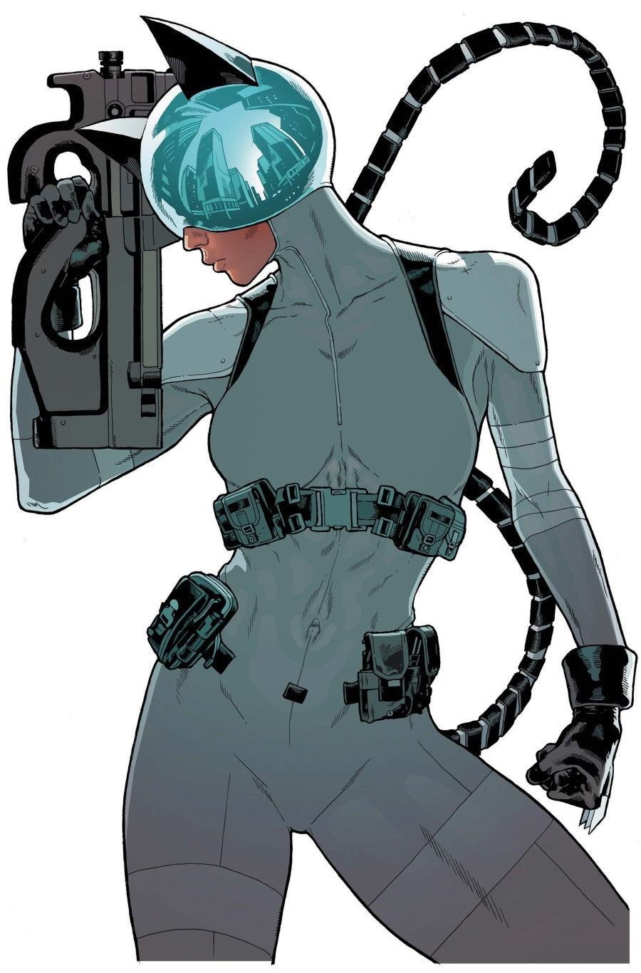 Absolute Catwoman #5 Cover C Jeffrey Spokes Variant