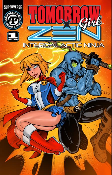Tomorrow Girl x Zen Intergalactic Ninja #1 Cover B Bill Maus Variant