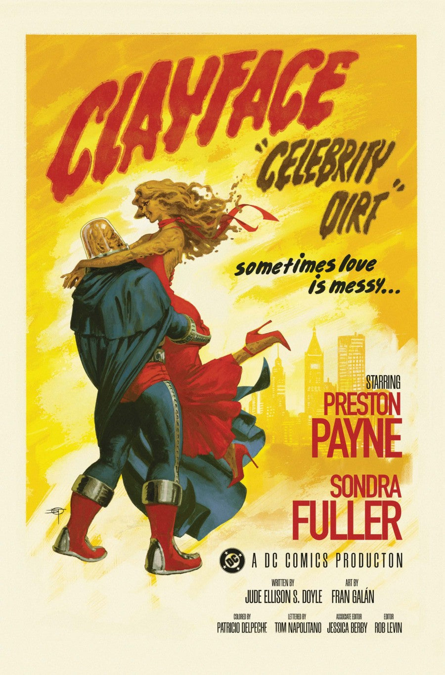 Clayface: Celebrity Dirt #5 Cover C David Talaski Variant