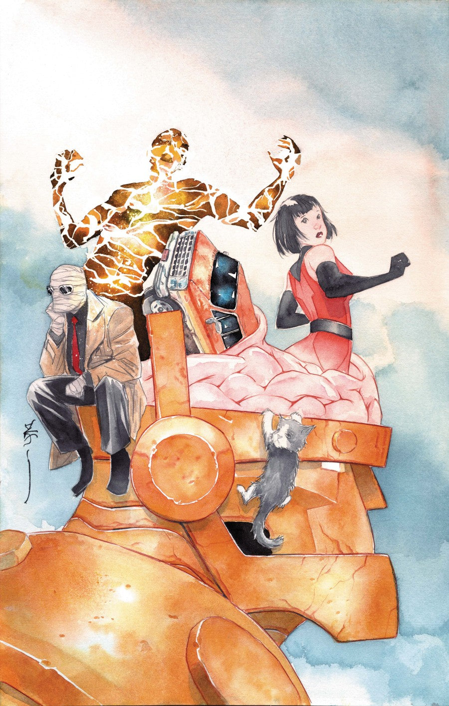 The Doom Patrol #3 Cover C Dustin Nguyen Variant