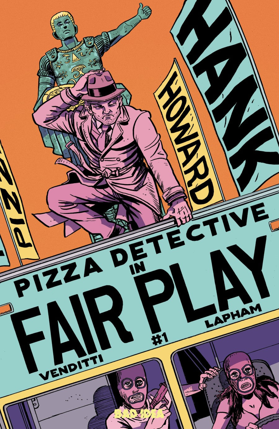 Hank Howard, Pizza Detective: The Fair Play #1