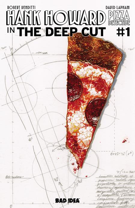 Hank Howard, Pizza Detective: The Deep Cut #1 Cover B Ryan Sook Variant