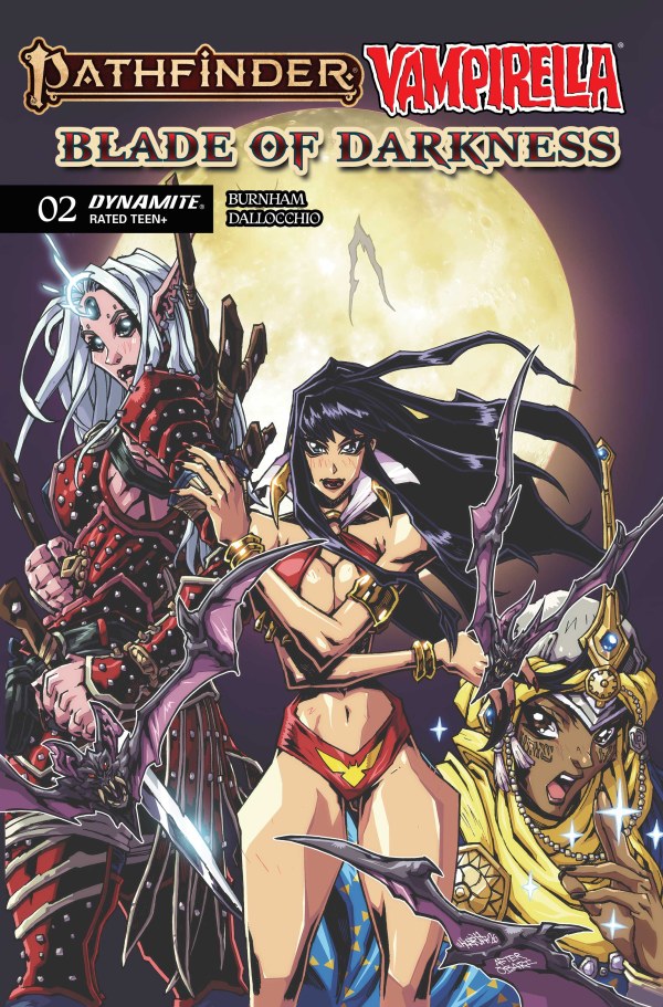 Pathfinder / Vampirella: Blade of Darkness #2 Cover B Andrew Huerta Variant