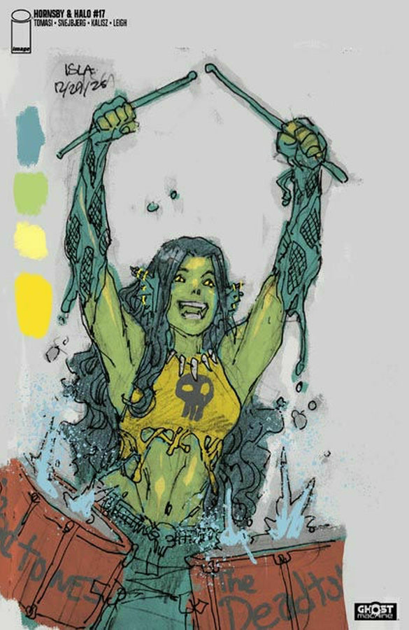 Hornsby & Halo #17 Cover C Francis Manapul Design Variant