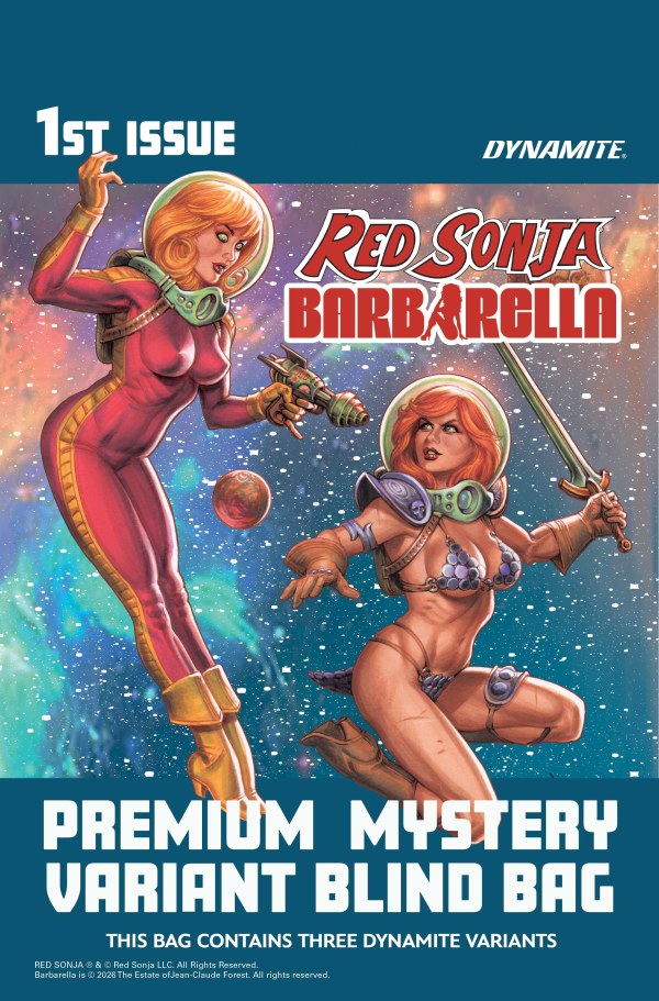 Red Sonja / Barbarella #1 Cover K Blind Bag Variant