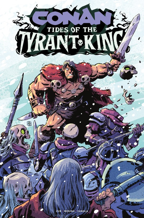 Conan the Barbarian: Tides of the Tyrant-King #4 Cover C Derek Laufman Variant