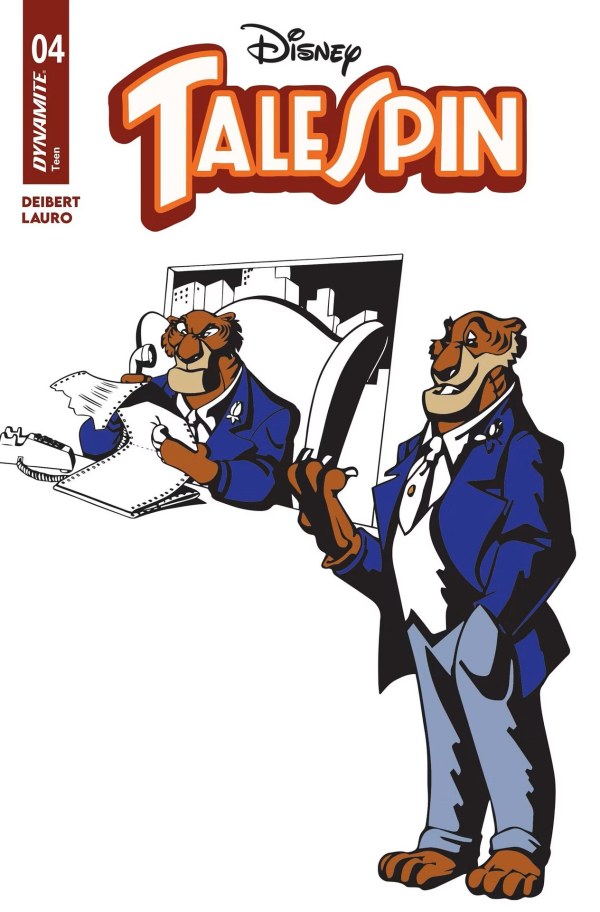 TaleSpin #4 Cover D Character Design Art Variant