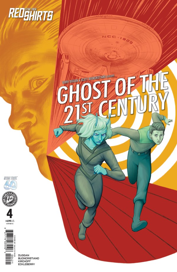 Star Trek: Red Shirts – Ghost of the 21st Century #4 Cover B Malachi Ward Variant